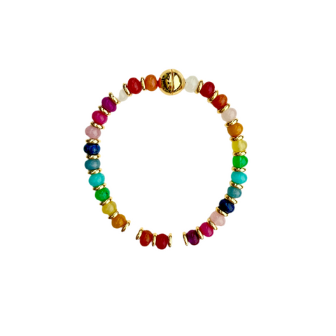 Multi Coloured Magnetic Bracelet