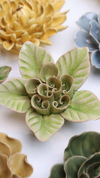 Peridot Green Maiden Lotus