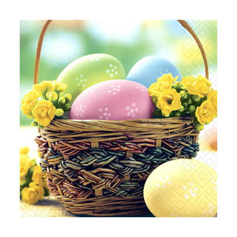 Easter Basket Luncheon Napkins