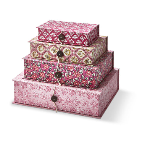 Emma Handmade Paper Keepsake Boxes