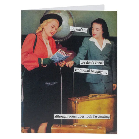 Emotional Baggage Card
