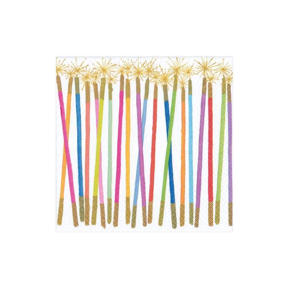 Cocktail Napkins - Multi Candles