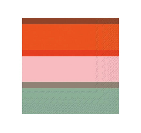 Marimekko Lunch Napkins - Hennika Orange