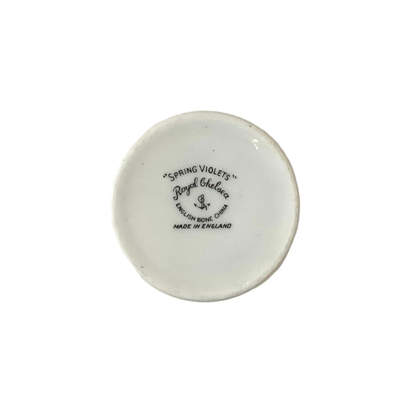 Vintage Royal Chelsea “Spring Violets” Holder