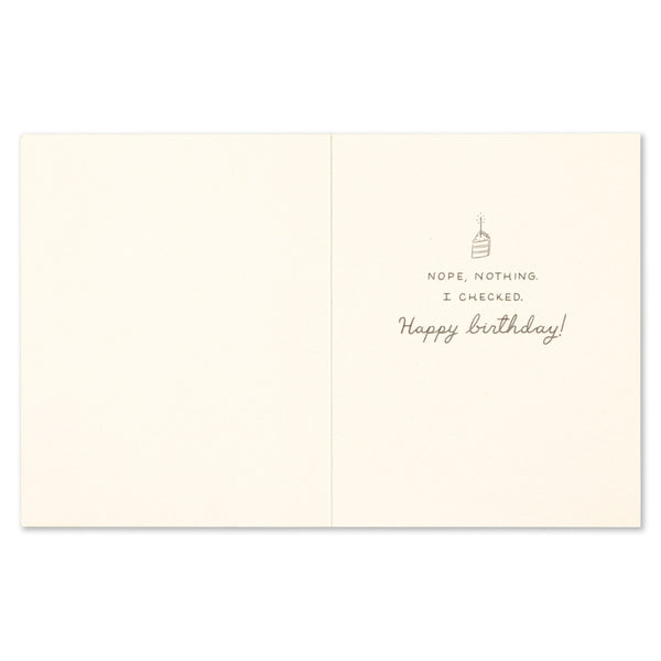 There’s Nothing Better Than Celebrating You Birthday Card