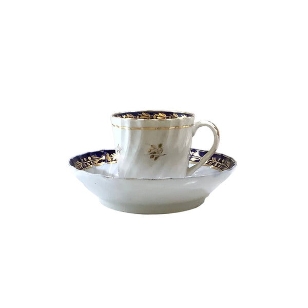 Vintage Flight Worcester Demitasse Cup & Saucer