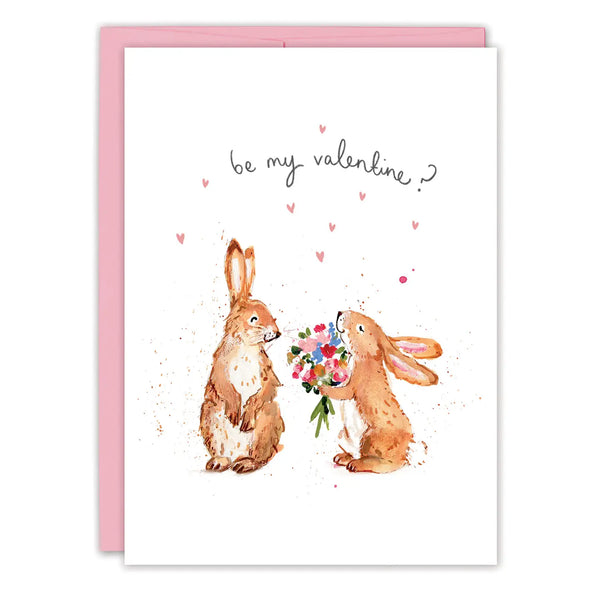 Bunnies Valentine’s Day Card