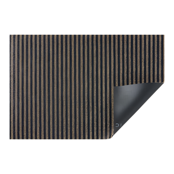 Chilewich Indoor/Outdoor Breton Stripe Shag Floor Mat - Coast