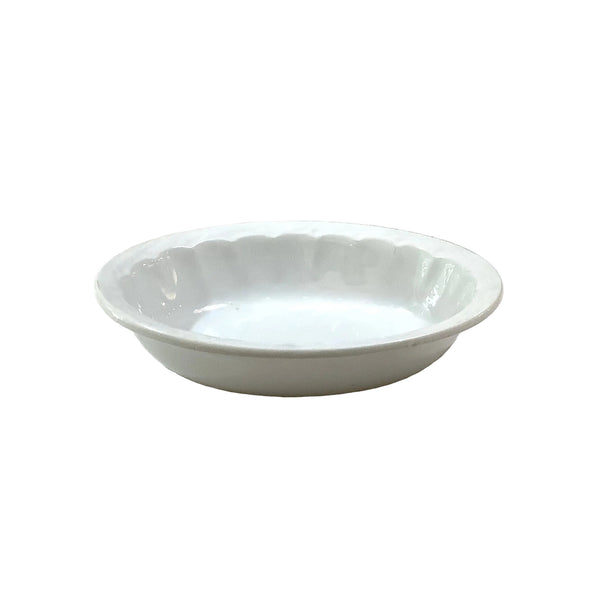 Vintage Small White Oval Ironstone Open Serving Dish