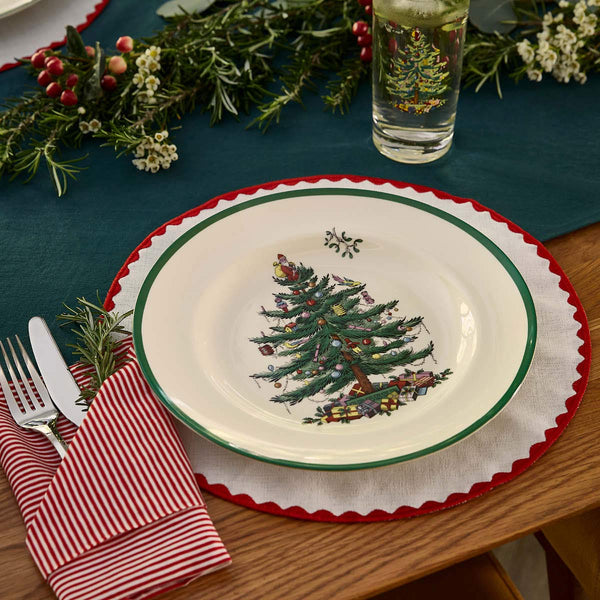 Spode Christmas Tree Dinner Plate 10.5"