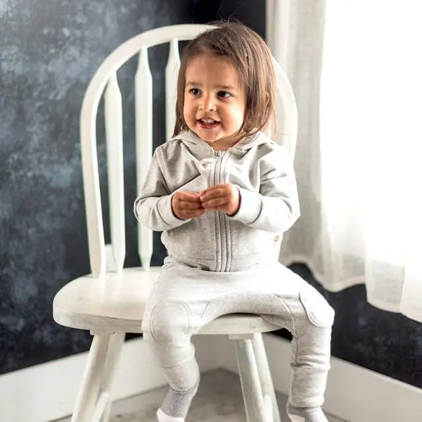 Snugabye Dream 2pc Cozy Quilted Set - Light Grey