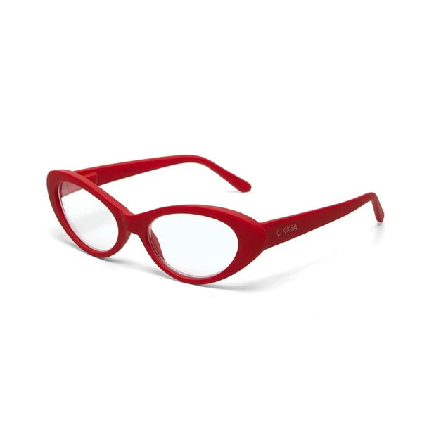 Lina Red Reading Glasses