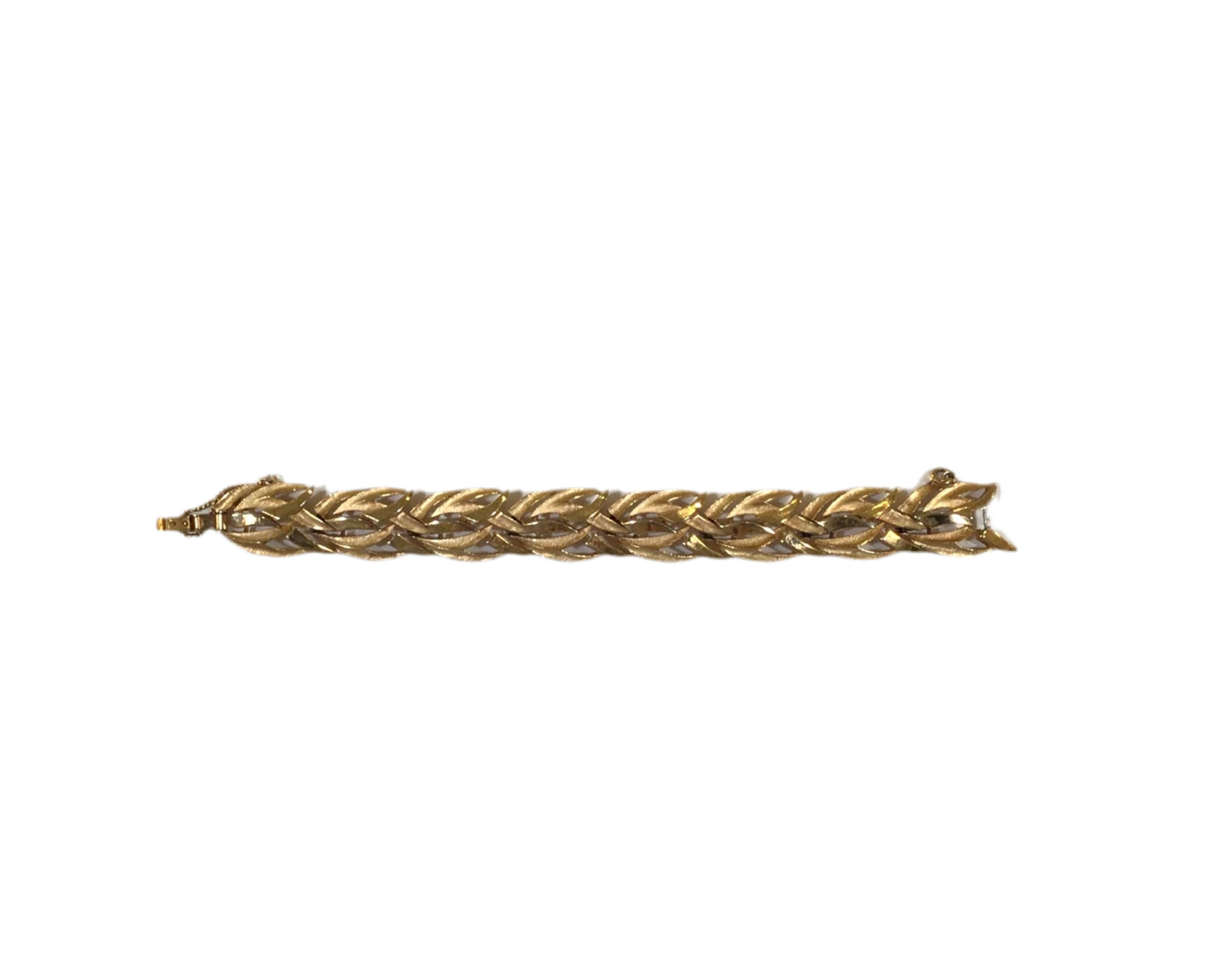 Vintage Trafari Gold Bracelet