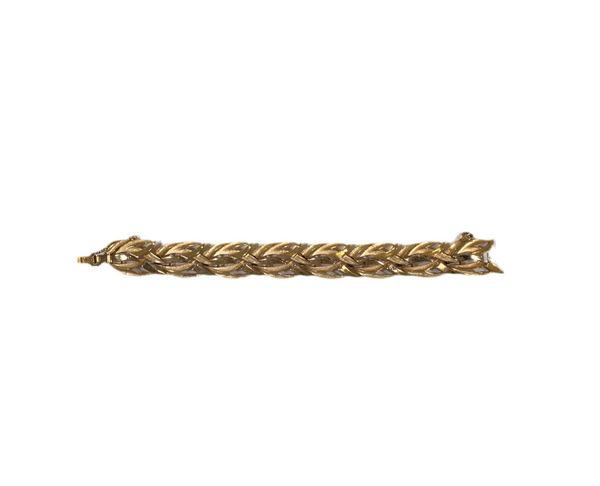 Vintage Trafari Gold Bracelet