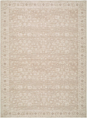 Asha Machine Woven Rug - Taupe
