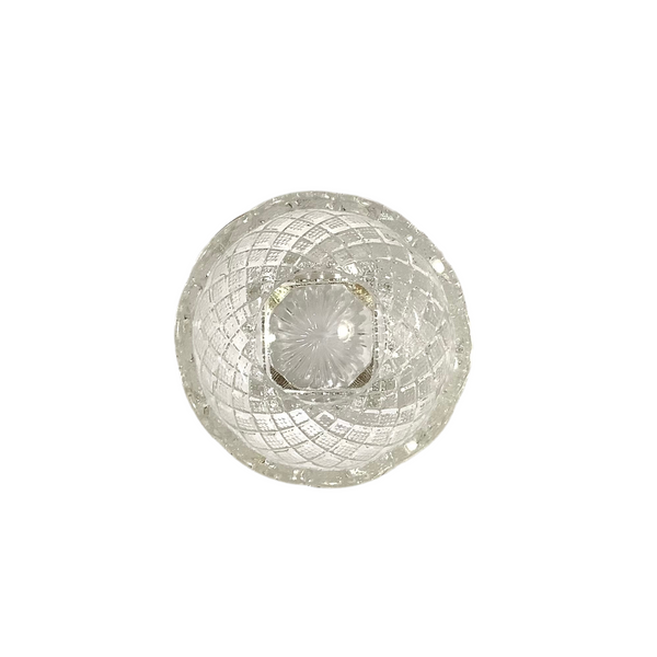 Vintage Petite Glass Pedestal Bowl