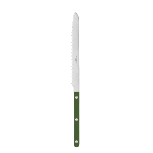 Sabre Bistrot Bread Knife - Dark Green
