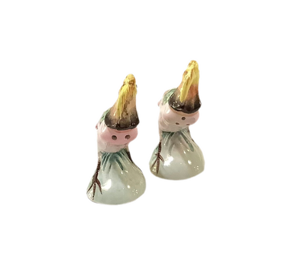 Vintage Birds Salt & Pepper Pair