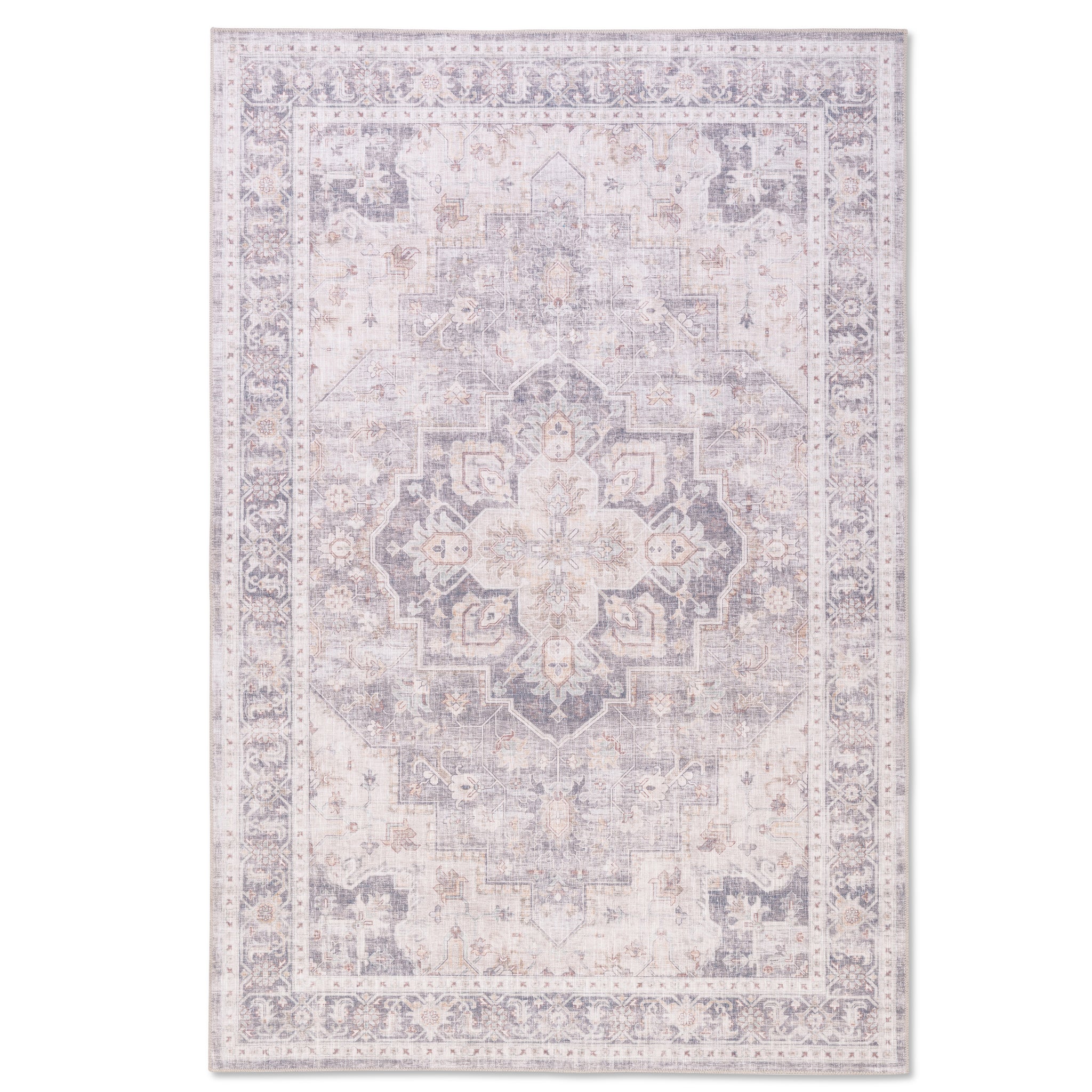 Flaire Vintage Style Washed Rug