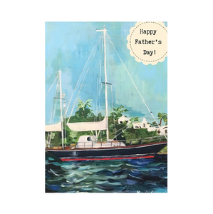 Father's Day Sailboat...Card