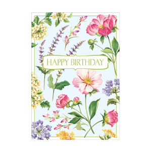 Floral Birthday Card