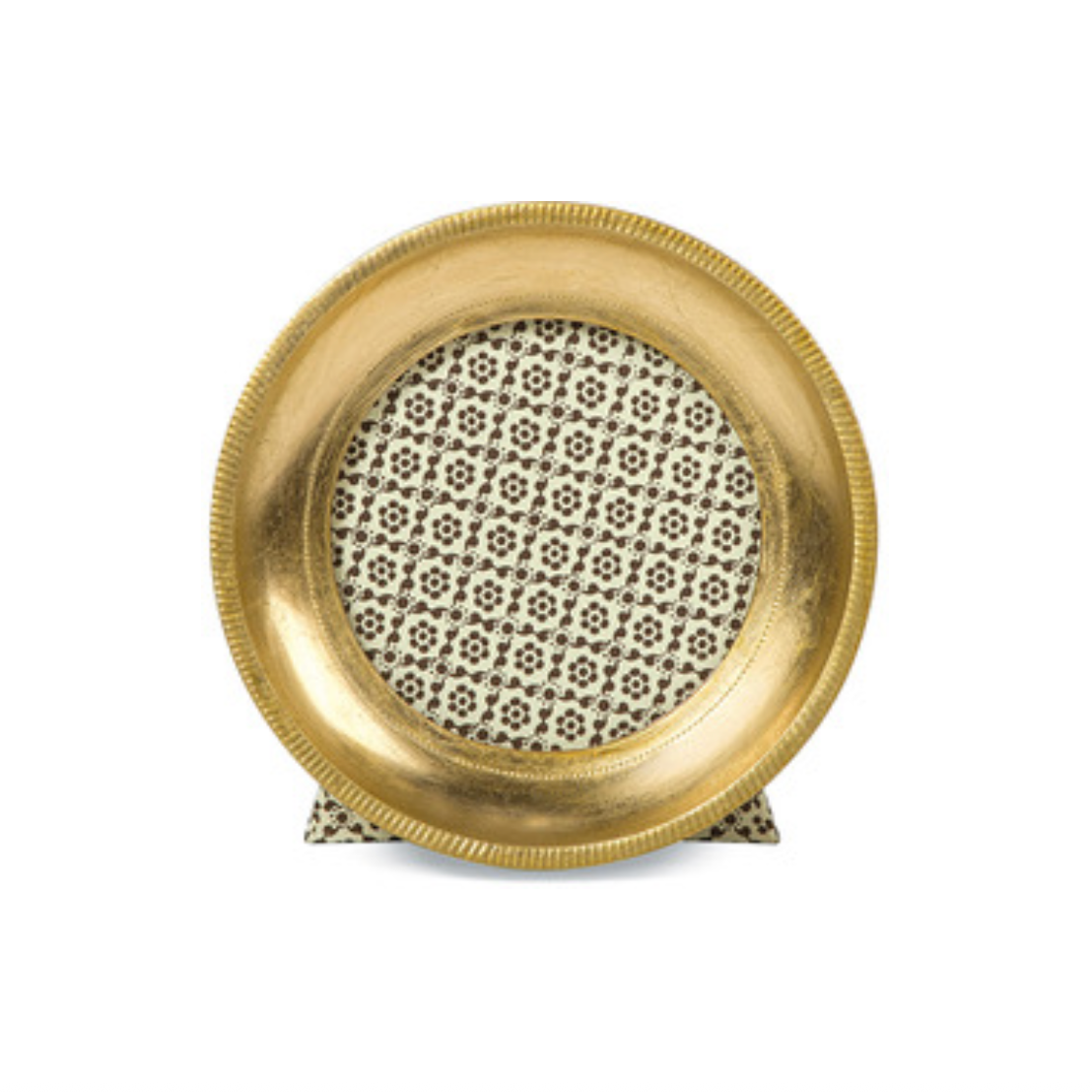 Florentine Frame - 3” Round Gold