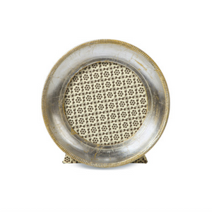 Florentine Frame - 3” Round Silver