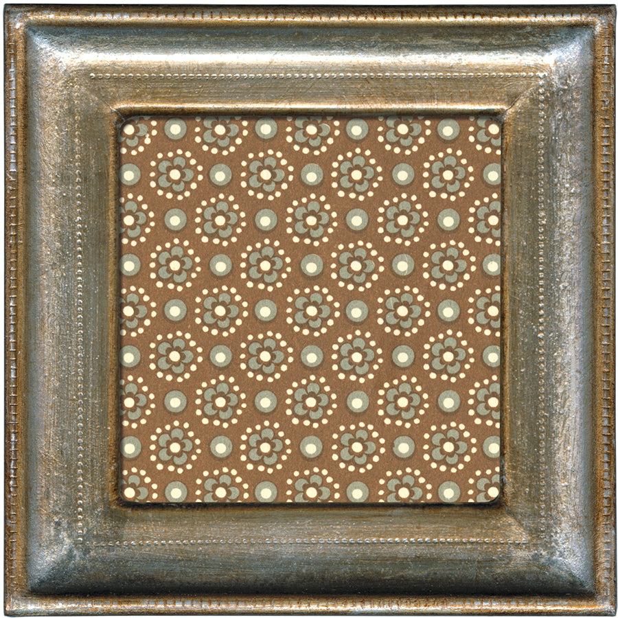 Florentine Frame Siena Silver 3 x 3