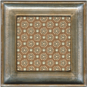 Florentine Frame Siena Silver 3 x 3