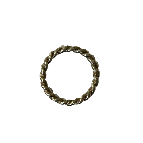 Vintage Silver Braided Ring
