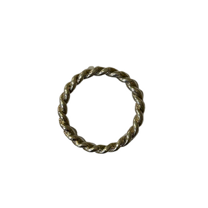 Vintage Silver Braided Ring