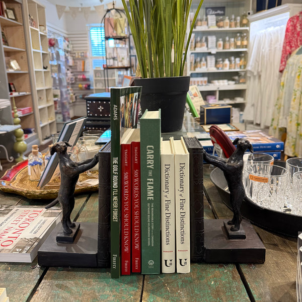Vintage Dog Bookends