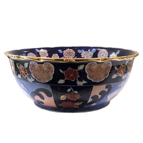 Vintage Japanese Imari Large Bowl