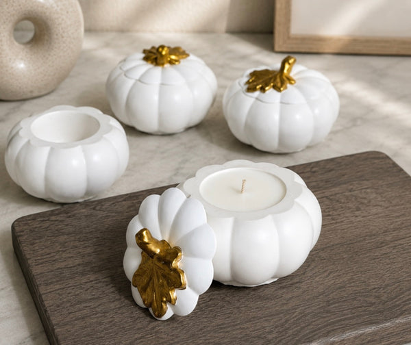 White Pumpkin Candle