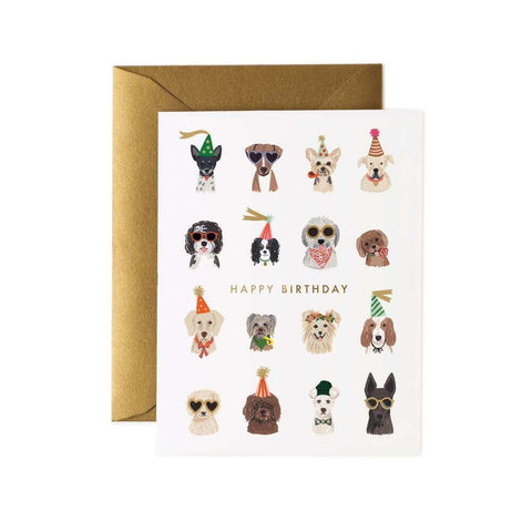 Party Pups Birthday Card