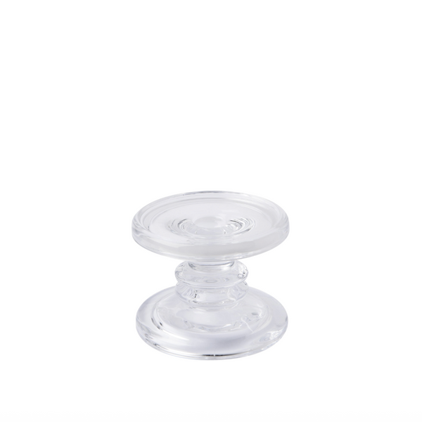 Glass Reversible Candle Holder - Small