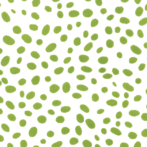 Green Spots Wrapping Paper