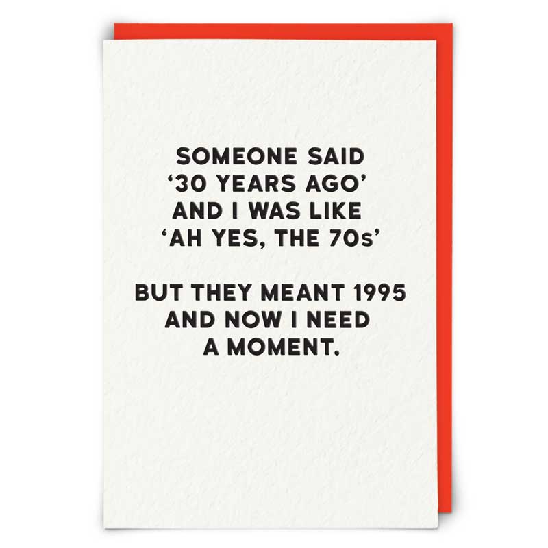70's Moment Card