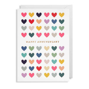Happy Anniversary Heart Card