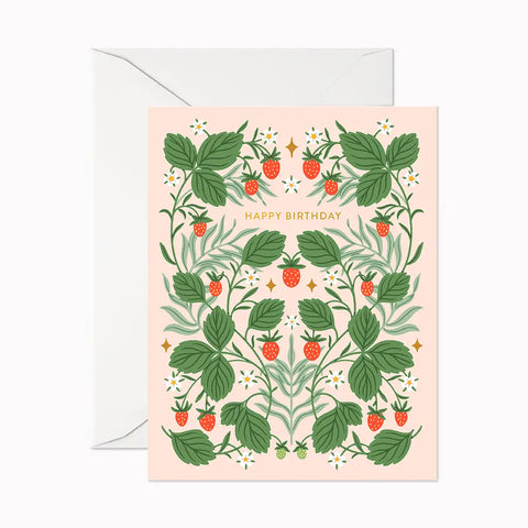 Happy Birthday Berries Card