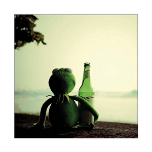 Happy Days Frog Card
