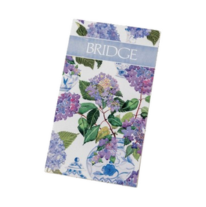 Hydrangeas & Porcelain Bridge Score Pad