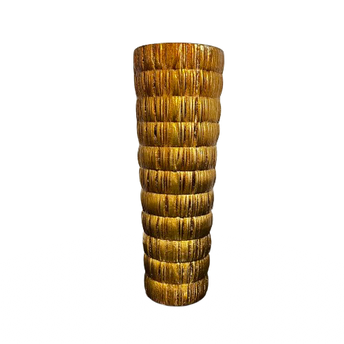 Tall Gold Vase