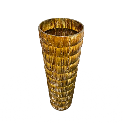 Tall Gold Vase