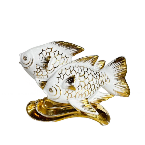 Vintage Gold Fishes Italy