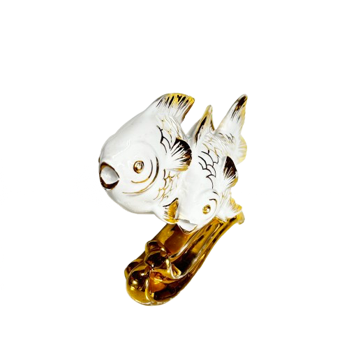 Vintage Gold Fishes Italy