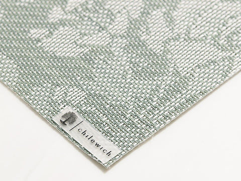 Chilewich Damask Abalone Rectangle Placemat - By Martha Stewart