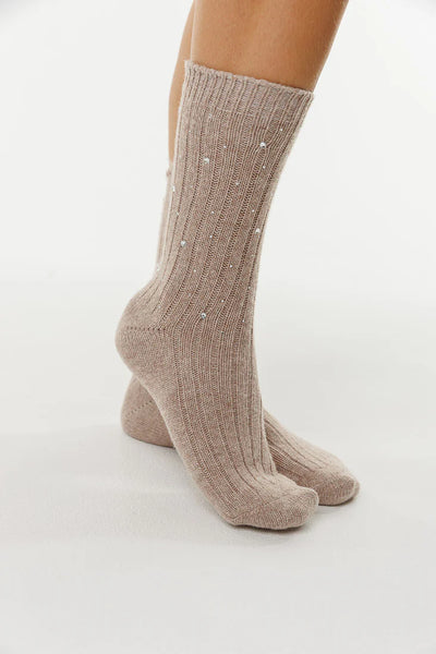 Sparkle Cashmere Blend Socks