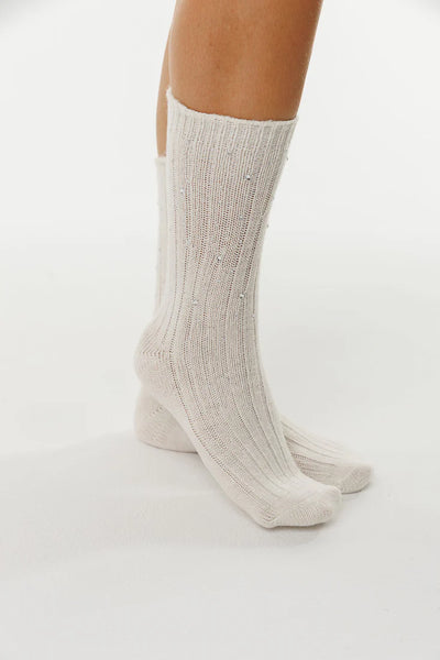 Sparkle Cashmere Blend Socks