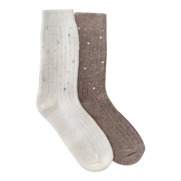 Sparkle Cashmere Blend Socks